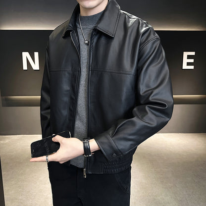 Slim-fit Trendy High-grade Pu Shuai Motorcycle