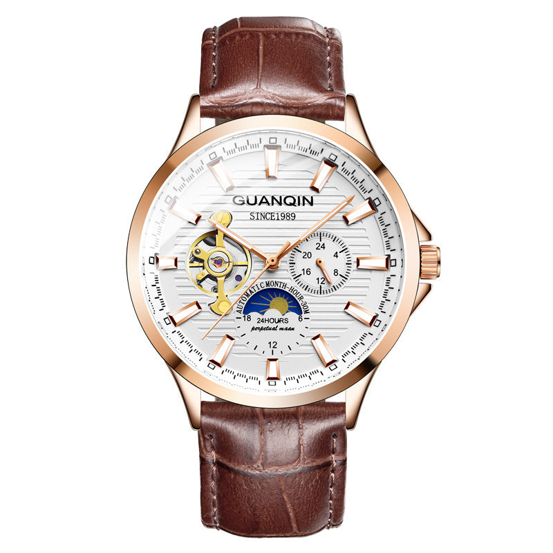 Guanqin Men's Watch Mechanical Watch