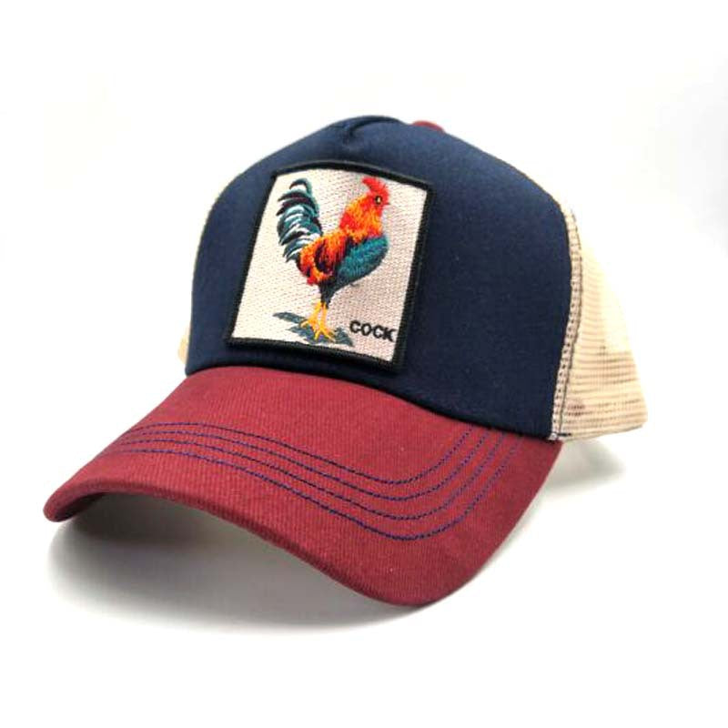 Animal pattern baseball cap