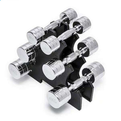 Pure Steel Home Fitness Electroplating Dumbbell Gym Equipment