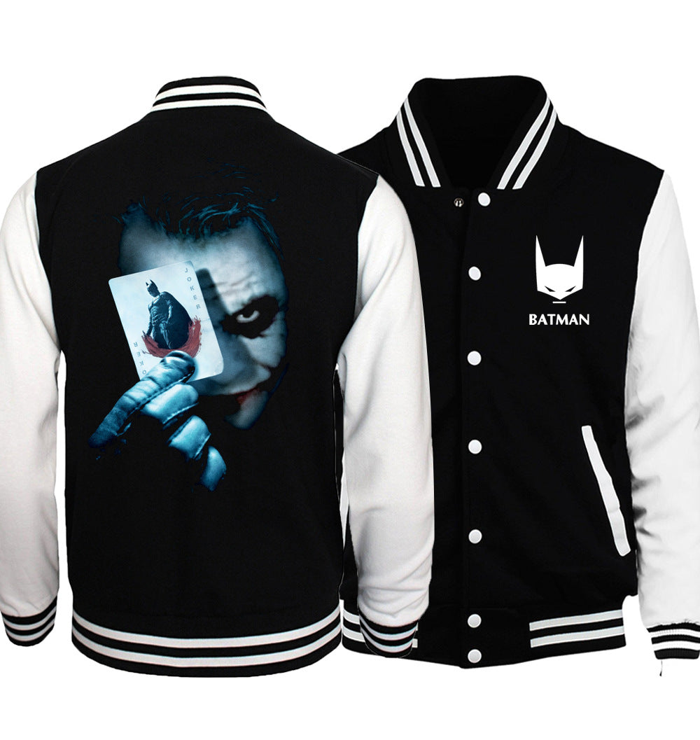 Hip-hop men's baseball jackets