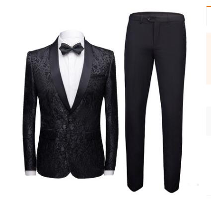 Trajes de traje para hombre, conjunto de traje de vestir de boda para hombre