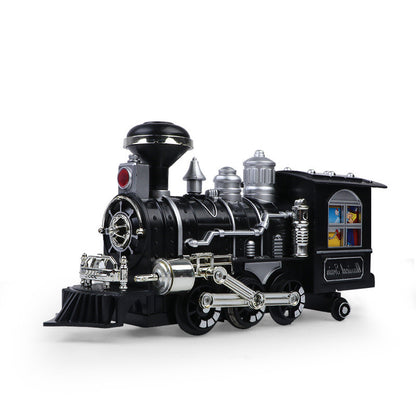 Classical smoking train children electric train