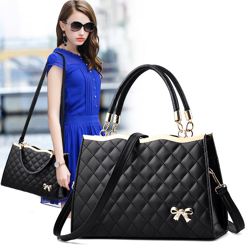 Female Bag Spring New Embroidered Rhombus