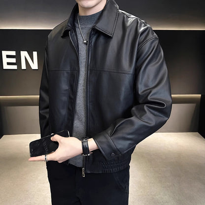 Slim-fit Trendy High-grade Pu Shuai Motorcycle