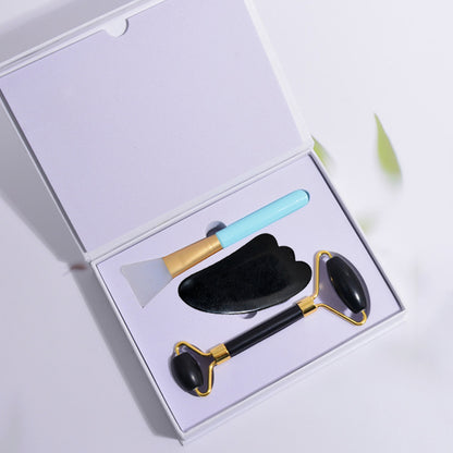 Dispositivo de jade de masaje para el cuidado facial de belleza