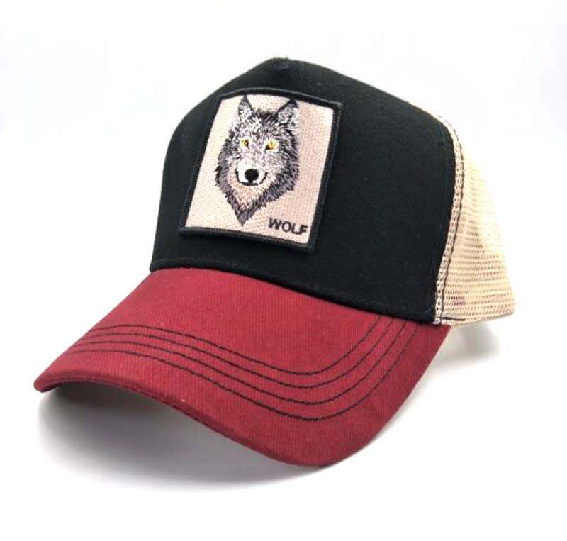 Animal pattern baseball cap