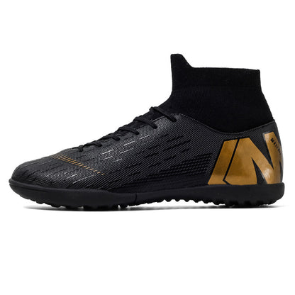 Men's Plus Size Soccer Shoes High Top AG Spikes