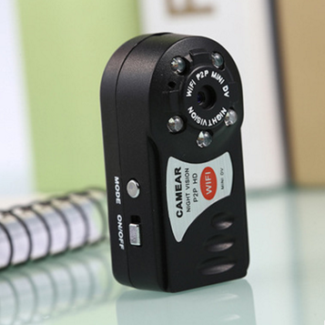 Mini cámara WiFi Cámara de video inalámbrica Securiy con visión nocturna infrarroja DVR inalámbrico