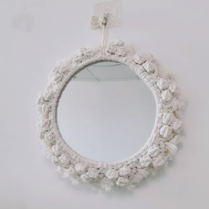 Woven Decorative Mirror Creative Homestay Decoration