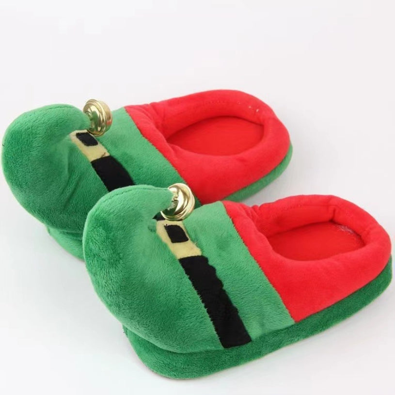 Zapatillas de Papá Noel Zapatillas de alce Piel para el hogar