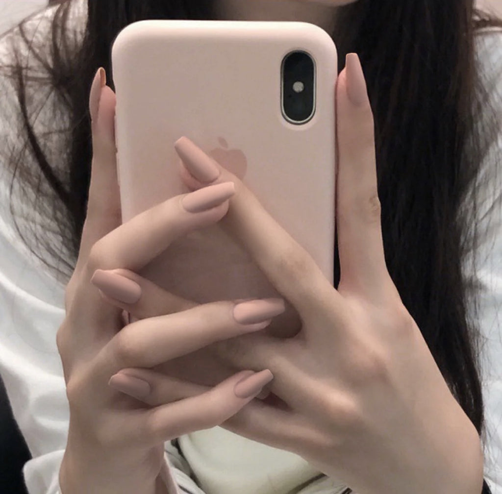 Nail Art Gommage Ballet Faux Ongles 