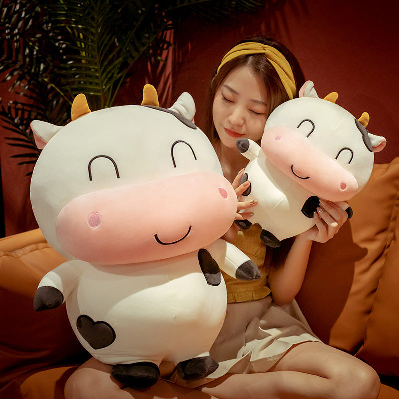 Milk Cow Teddy Soft Stuffed Plush Toy