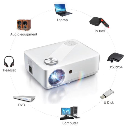 Proyector multimedia 19201080p 260ansiProyector LED