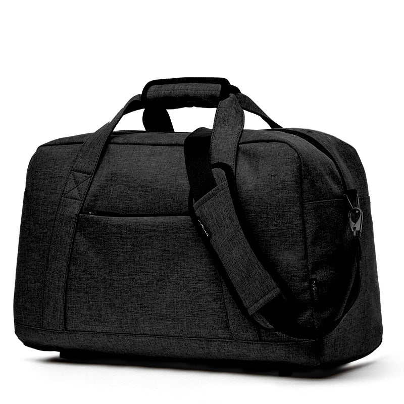 Large capacity wet and dry gym bag