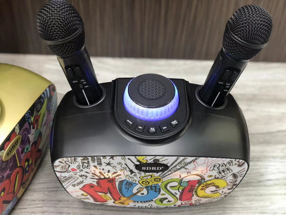 Wireless Connection Of Subwoofer Karaoke Machine