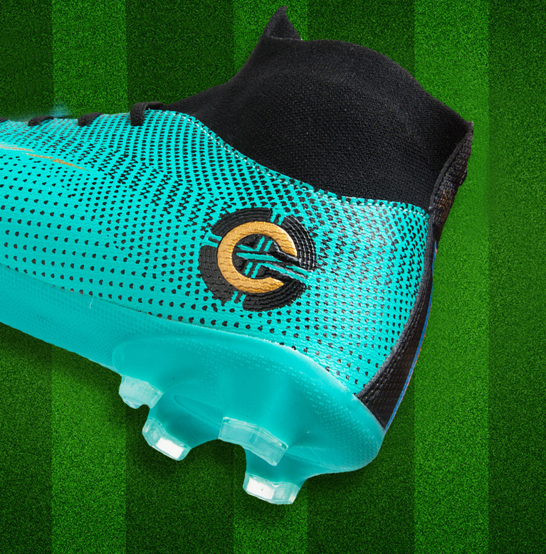 Zapatos de fútbol para hombre usables y transpirables.