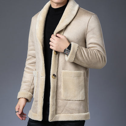 2019 chaquetas nuevas de otoño e invierno para hombres jóvenes y de mediana edad