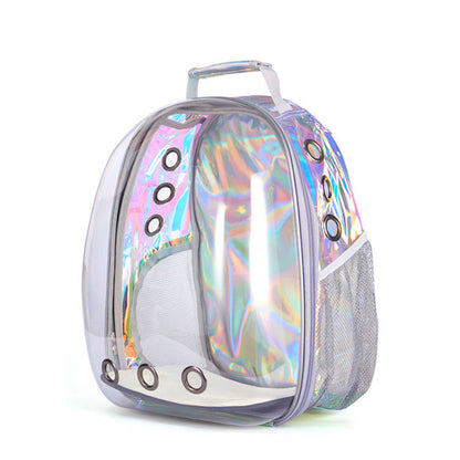 Bolsa para gatos Bolsa espacial para mascotas totalmente transparente