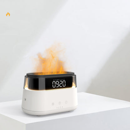 Humidificateur à flamme avec horloge chambre à coucher de la Machine de pulvérisation de parfum chronométrée intelligente pour un usage domestique