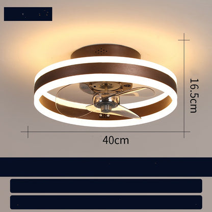 Modern Simple Light Luxury Fan Lamp