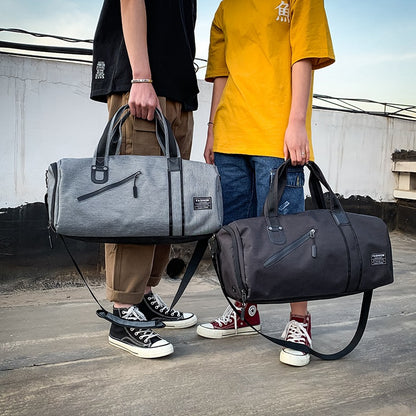 Wet and dry sports gym bag