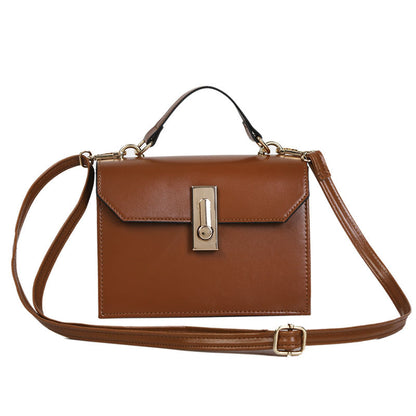 Hong Kong style retro small square shoulder bag