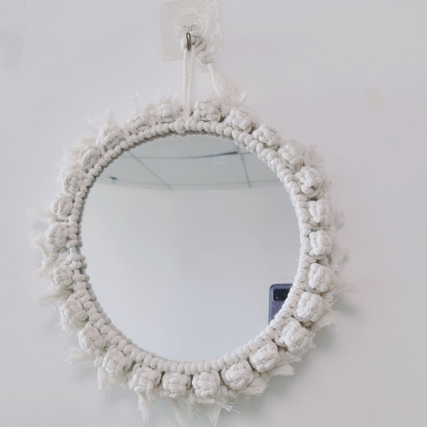 Woven Decorative Mirror Creative Homestay Decoration