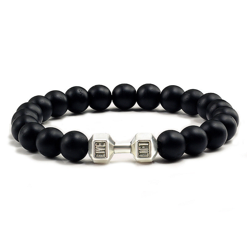 Men's Fitness Fashion Dumbbell Bracelet