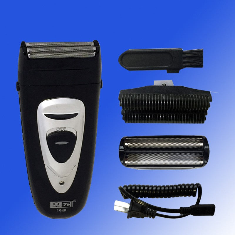 Double-head reciprocating electric shaver electric shaver