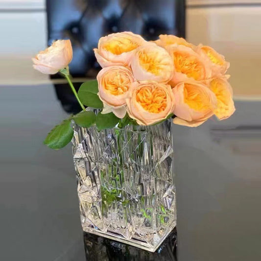 Nordic Light Luxury Bakala Crystal Vase Home Decoration