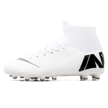 Men's Plus Size Soccer Shoes High Top AG Spikes