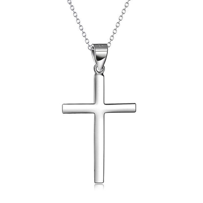 Collier croix en argent sterling S925