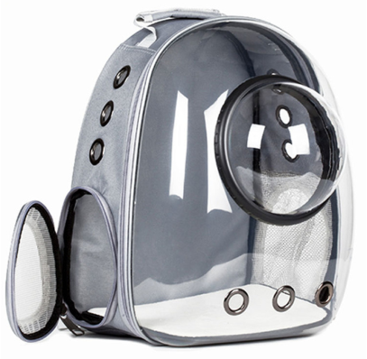 Bolsa para gatos Bolsa espacial para mascotas totalmente transparente