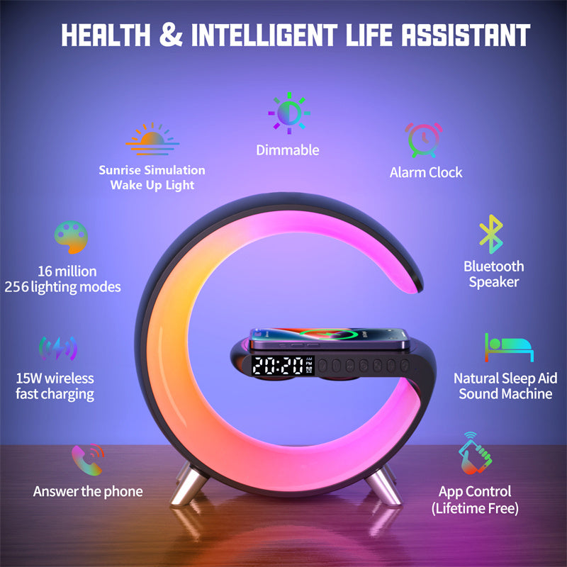 2023 Nueva lámpara LED inteligente en forma de G Bluetooth