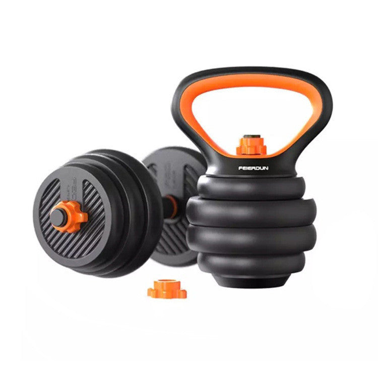 Mancuernas Kettlebells, Barras Combinación Multifuncional Seis En Uno