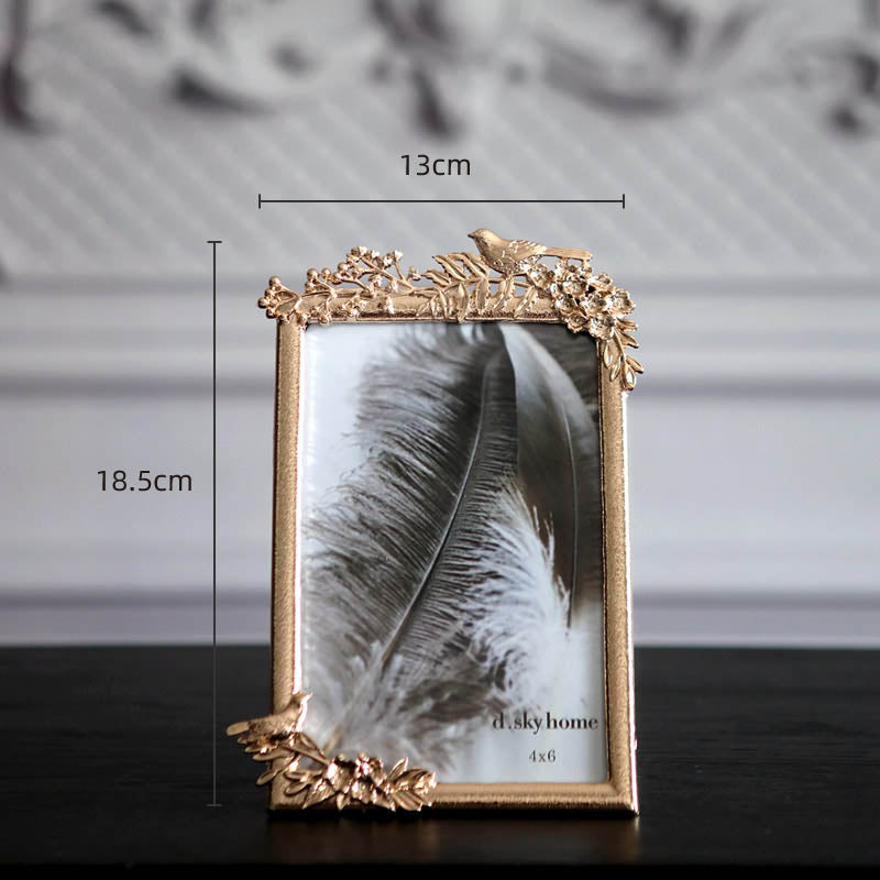 Modern Light Luxury Alloy Home Textile Home Decoration Art Photo Frame