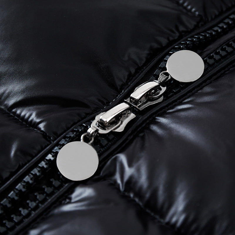 Trendy Men's Glossy Jacket