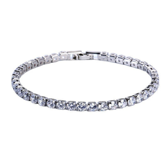 Bracelet Simple Gang Drill Zircon