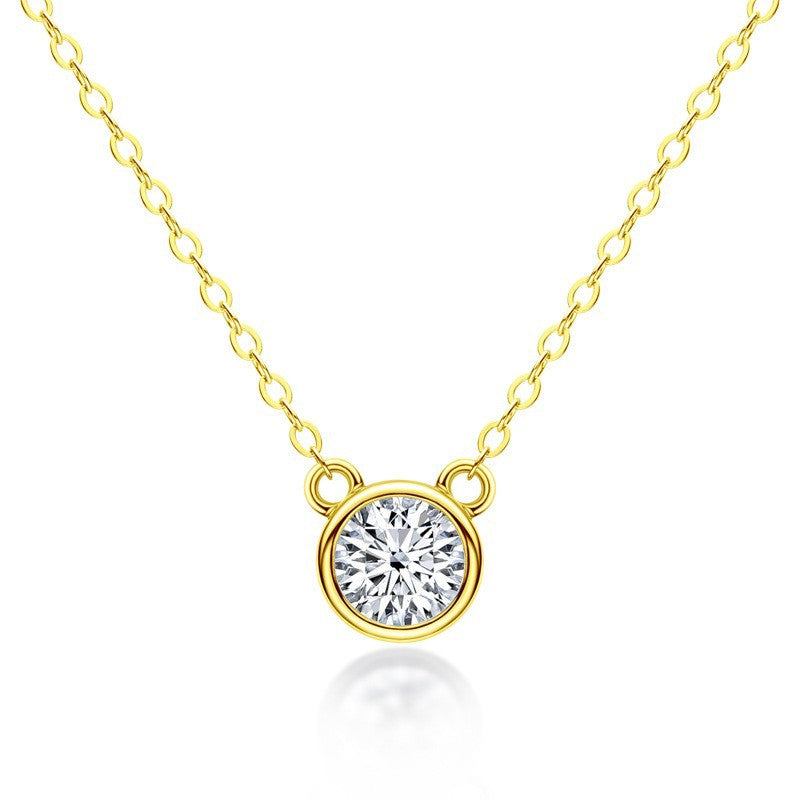 Collier pendentif élégant simple et polyvalent pour femme