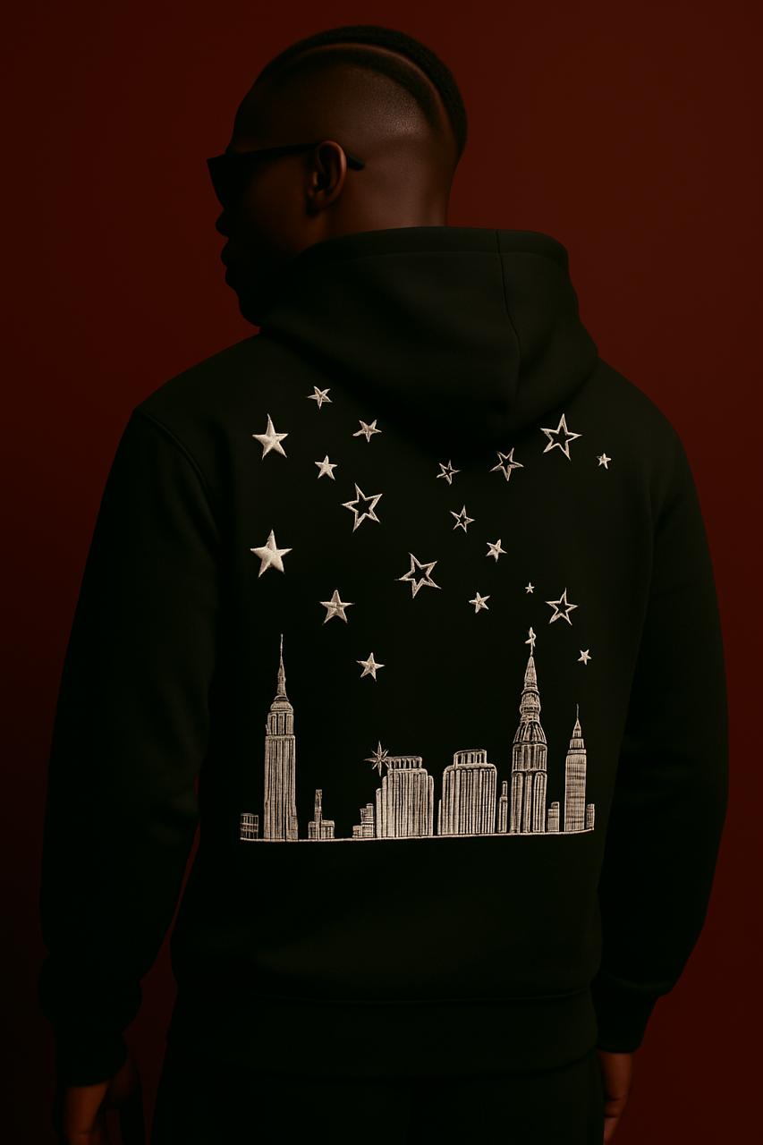 Epecial Edition Hoodie Stars Over Gotham
