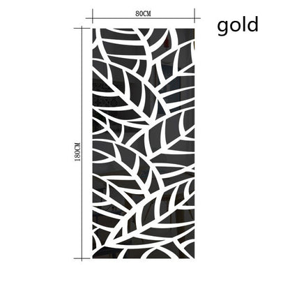 Plant Pattern Self-adhesive Mirror Modern Living Decoration