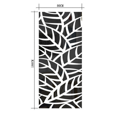 Plant Pattern Self-adhesive Mirror Modern Living Decoration