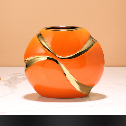 Light Luxury Ceramic Vase Decoration