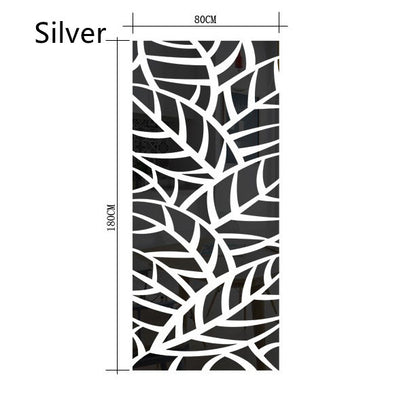 Plant Pattern Self-adhesive Mirror Modern Living Decoration