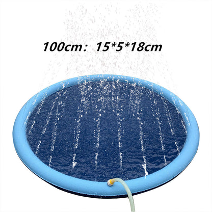 Slip Splash Pad For Kids And Pet Dog Pool Summer