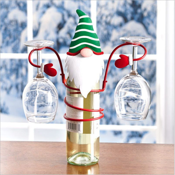 Christmas Snowman Red Wine Stick