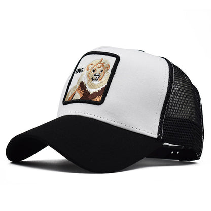 Animal Embroidery Net Cap Baseball