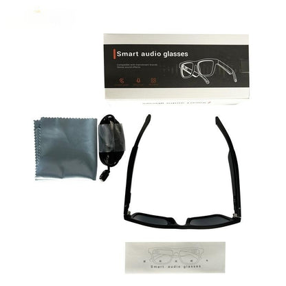 Smart Glasses Black Technology Headset Bluetooth Sunglasses