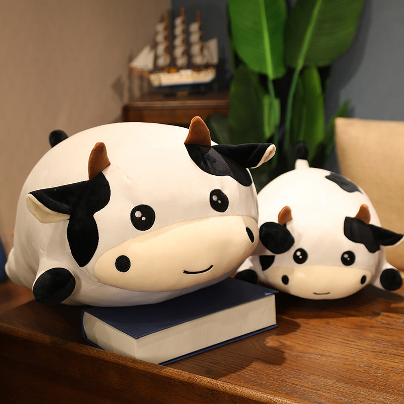 Home Fashion Plush Cow Doll Easy To Deform